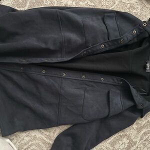 Black Button-Up Jacket